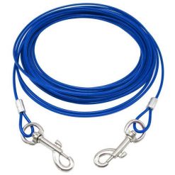 Heavy Helicopter Extra-Large Cable for dogs up to 125 pounds Essentials Stunning Pets Blue 10M 