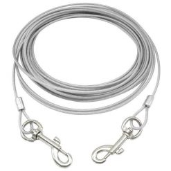 Heavy Helicopter Extra-Large Cable for dogs up to 125 pounds Essentials Stunning Pets White 10M 