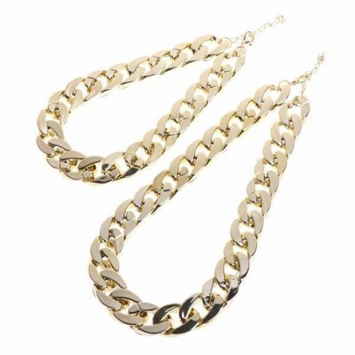 HIPHOPET™: Hip-hop-Style, Golden Chain Necklace Collar for dogs and Cats Pet Necklace GlamorousDogs