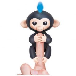 Interactive Baby Monkey Cling to Your Finger Stunning Pets Black 