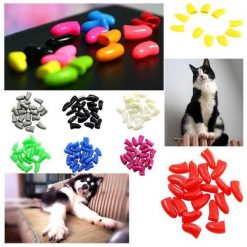Keep Your Pet Nails Protected with the Colorful Pet Nail Caps Stunning Pets
