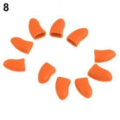 Keep Your Pet Nails Protected with the Colorful Pet Nail Caps Stunning Pets Orange L 