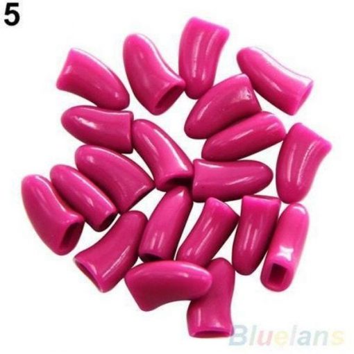 Keep Your Pet Nails Protected with the Colorful Pet Nail Caps Stunning Pets Pink L