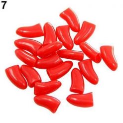 Keep Your Pet Nails Protected with the Colorful Pet Nail Caps Stunning Pets Red M 