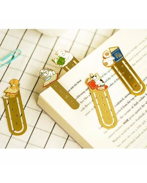 Kitty Metal Bookmark Clip Stunning Pets