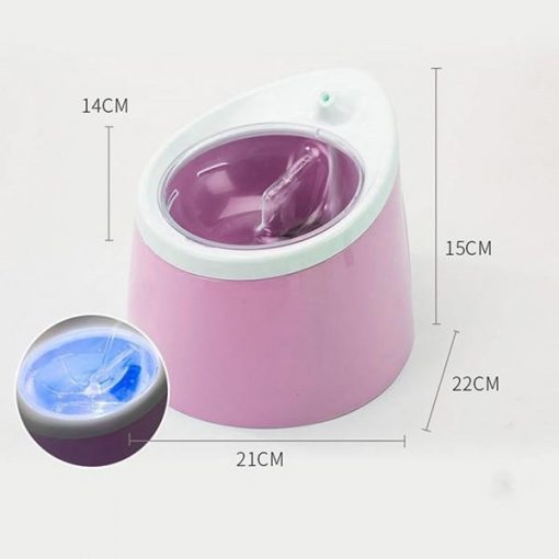 LED Pet Water Fountain | AMAZING AUTOMATED FRESH WATER FOR YOUR PET. For Cats ROI test GlamorousDogs Pink