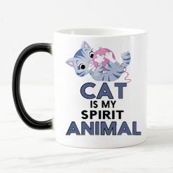 Magical Color Changing Cat Mug Stunning Pets magic mug 4 301-400ml 