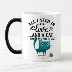 Magical Color Changing Cat Mug Stunning Pets magic mug 5 301-400ml