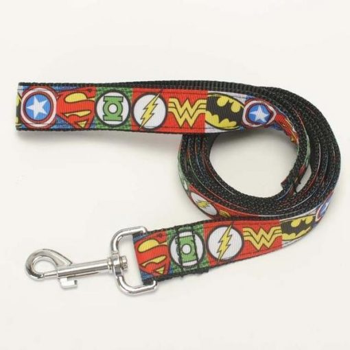Marvel Avengers Comic Dog Supplies (collar/leash/ belt/key fob) + Free Shipping Stunning Pets dog leash set