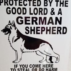 Meet the Lord German Shepherd House Flag 28