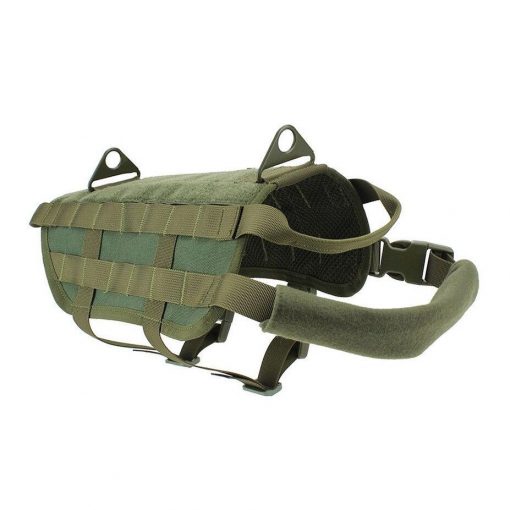 Multi-functional K9 Tactical Military Police Harness K9 Harness Glamorous Dogs S Olive Drab