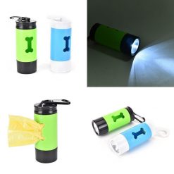 Multipurpose Waste Bag Dispenser with LED Light Stunning Pets 