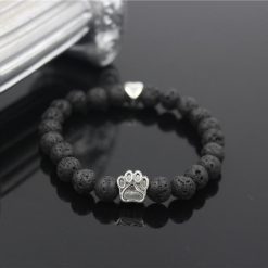 Natural Stone Paw Bracelet Essentials Stunning Pets Model 14 size s 