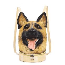 New Fashion 3d Backpack Dog Avatar Backpack Trend Casual Creative Backpack Stunning Pets 