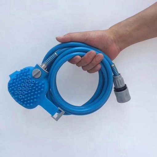 New Pet Bathing Tool Comfortable Massager Shower Tool Cleaning Washing Bath Sprayers Dog Brush Pet Supplies Wholesale grooming Stunning Pets