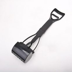 No more collecting feces with Long Handle Pooper Scooper Stunning Pets BLACK L 