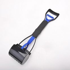 No more collecting feces with Long Handle Pooper Scooper Stunning Pets BLUE L 