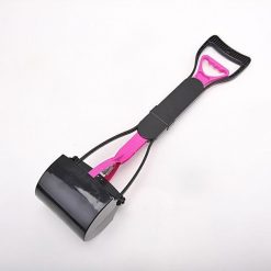 No more collecting feces with Long Handle Pooper Scooper Stunning Pets PINK L 