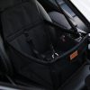 Non-slip Pet Car Booster Seat Safety Car Bag GlamorousDogs 16*13*10 Inch Black 
