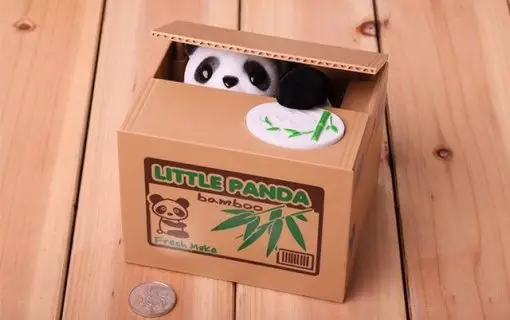 Panda Automatic Coin Saving Box Stunning Pets Panda
