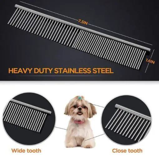 Perfect Thinning, Straight, Curved twith Comb for Long & Short Hair The HOMEGROOMER