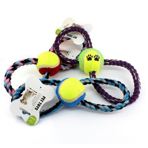 Best Jolly Balls For Dogs Biting Training (50 PCS - Cotton) 2