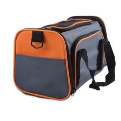 PETCARRYON™: Pet Carrier Bag for Getting Your Pet Everywhere With You High Ticket GlamorousDogs Fits 14 Pound Pets Grey & Orange 