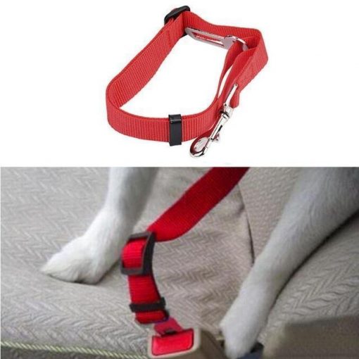 Pet Car Seat Belt Stunning Pets Red XL