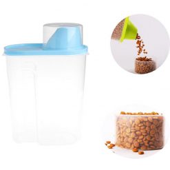 Pet Food Storage Container With Measuring Cup, BPA-Free Food Storage Container GlamorousDogs
