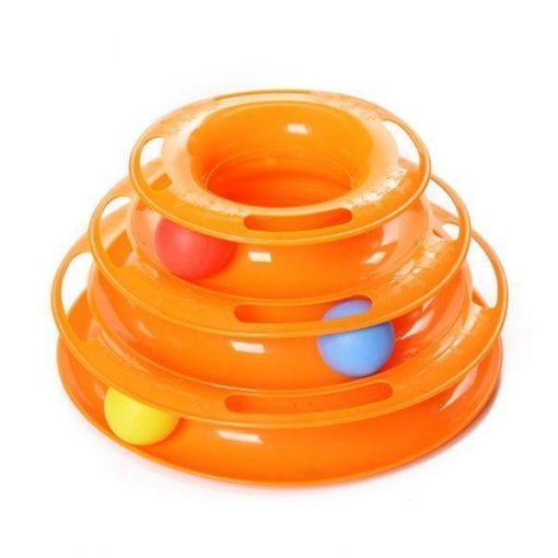 Petstagess®: Cat Ball Track Toy Fun Glamorous Dogs Shop - Glamorous Accessories for Your Dog + FREE SHIPPING Orange