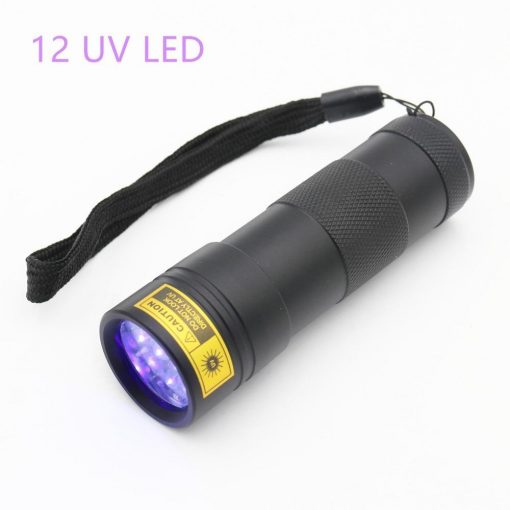Pet Stain Led Flashlight Urine Detector Urine Detector GlamorousDogs 12 UV LED