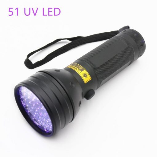 Pet Stain Led Flashlight Urine Detector Urine Detector GlamorousDogs 51 UV LED