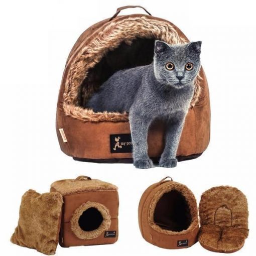Pet Suede Tent Bed Stunning Pets