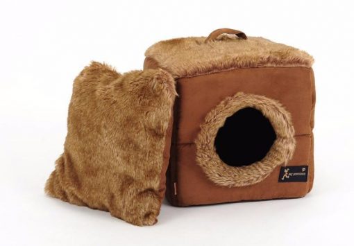 Pet Suede Tent Bed Stunning Pets Cube S