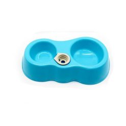 Popular Pets Colorful Automatic Dual-drinking bowl Stunning Pets Blue 