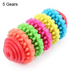 Premium Dog Teeth Cleaning Toy Stunning Pets Multicolor 5 Gears Chew toy 