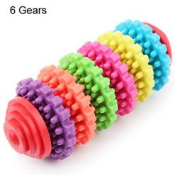 Premium Dog Teeth Cleaning Toy Stunning Pets Multicolor 6 Gears Chew toy 