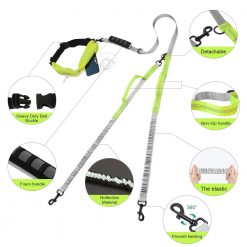 Best Elastic Double Leash For Dogs - Super Useful For Running 23