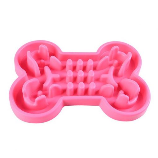 Soft Rubber Food Bowl For Pets Slow Feeding & Health Keeping 8