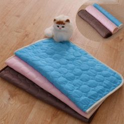 Soft Summer Sofa For Pets (Pad Icy Soft Silk - easy to Clean) 18