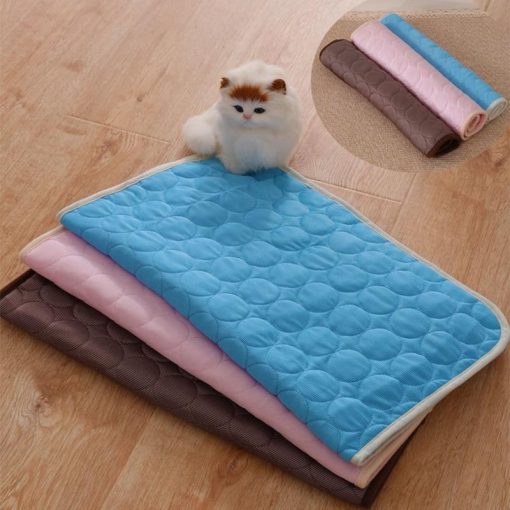 Soft Summer Sofa For Pets (Pad Icy Soft Silk - easy to Clean) 9