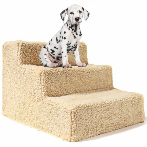 Best Portable 3 Steps Stairs For Dog Training And Playing 1