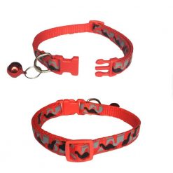 Colorful & Stylish Nylon Dog Collar + Bell (soft/adjustable/multiple options) 15