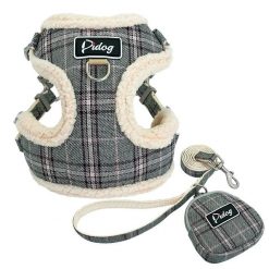 No Pull Adjustable Chihuahua Puppy Cat Harness Leash Set For Small Medium Dogs Coat 9