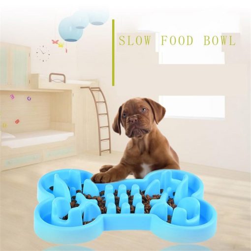 Soft Rubber Food Bowl For Pets Slow Feeding & Health Keeping 7