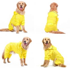 Best Waterproof Raincoat For Dogs - 4 color options 17