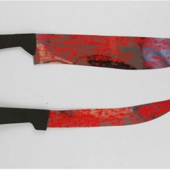 Best Scary Halloween Decoration - 12pcs Of Fake Bloody Knifes 15