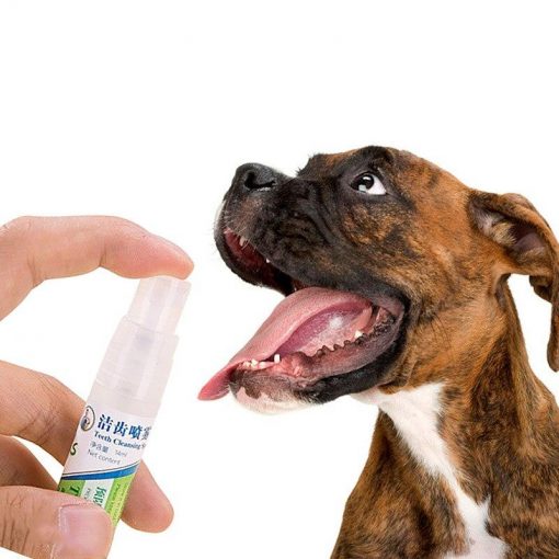 Best Non-Toxic Pets Breath Spray Fresher - Dental Care Solution 1