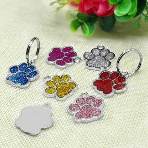 Easily To Customize Dog Collar Tag - Strong Stainless Steel 7