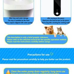 Smart Fully Automatic Drinking Mini Fountain For Pets 14